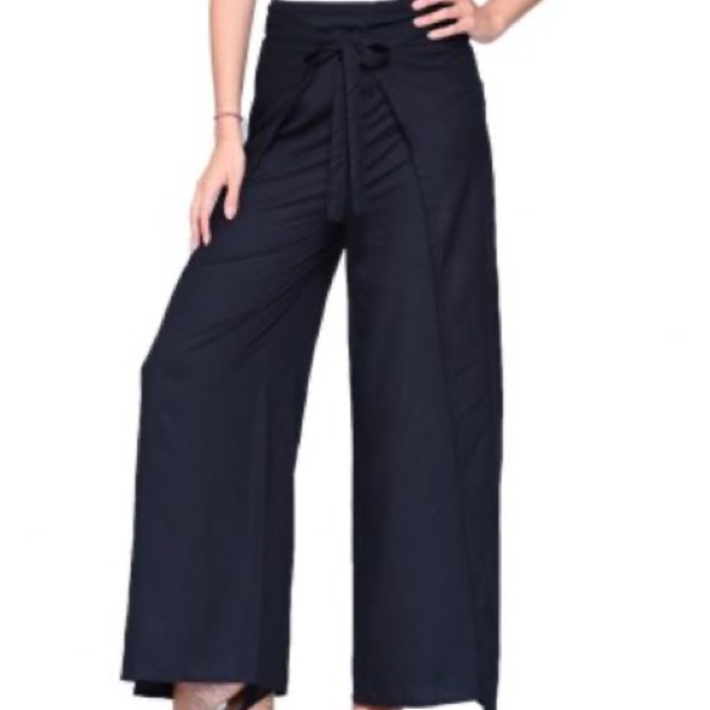 ETCETERA Frida Wrap Tie Pant Size 2
